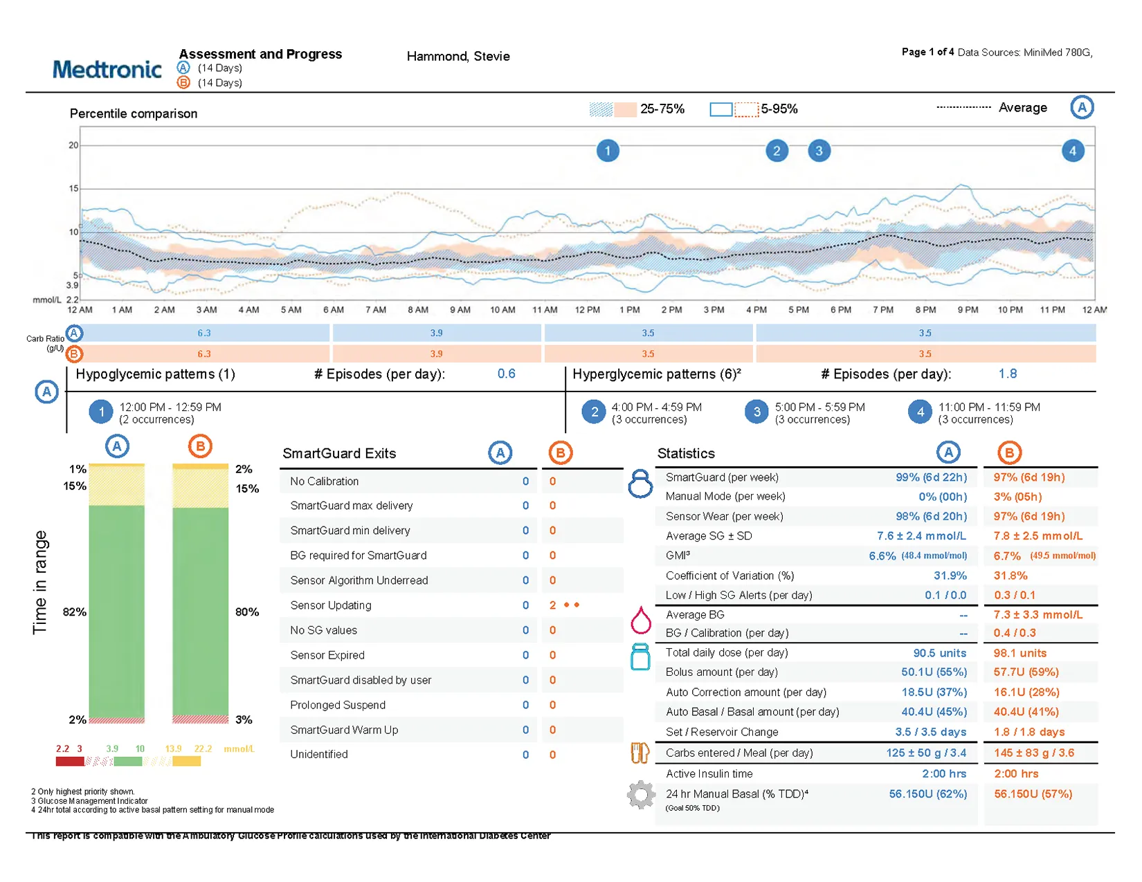 CareLink assessment in progress report